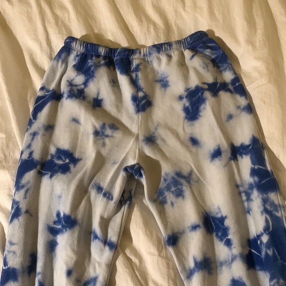 Garage xs, blue tie dye sweatpants for $14 - Picture 3 of 4